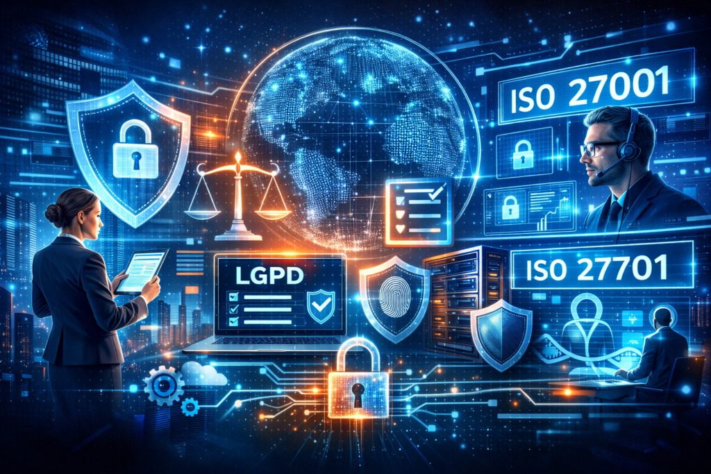 Entenda sobre a ISO 27001 e LGPD: como as duas normas se complementam na prática