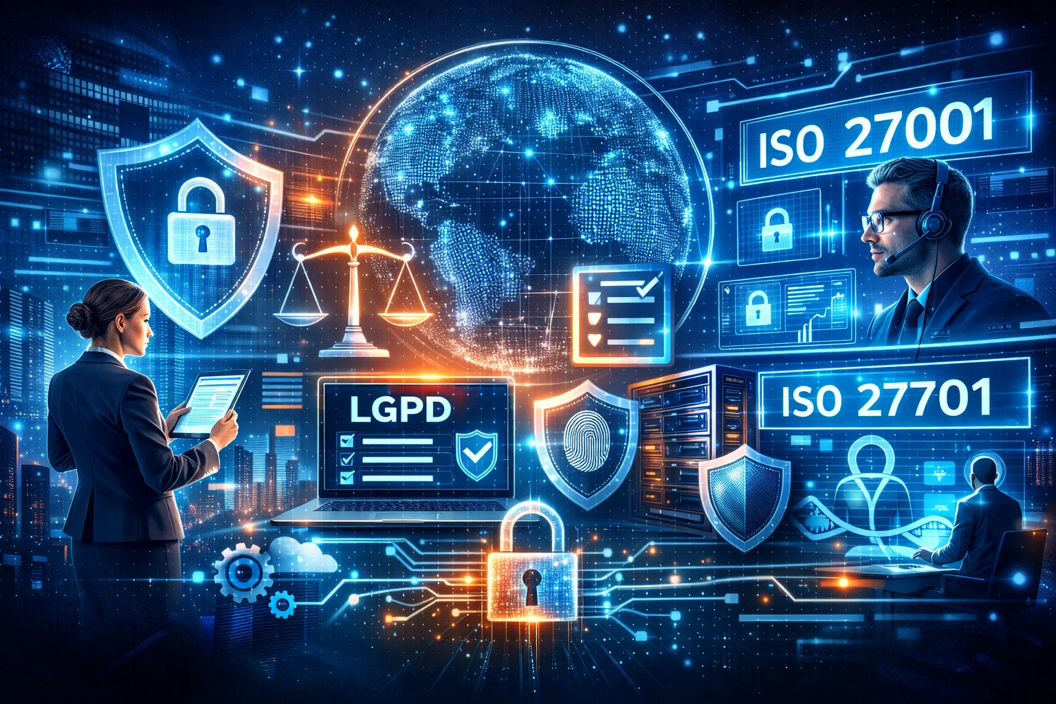 Entenda sobre a ISO 27001 e LGPD: como as duas normas se complementam na prática