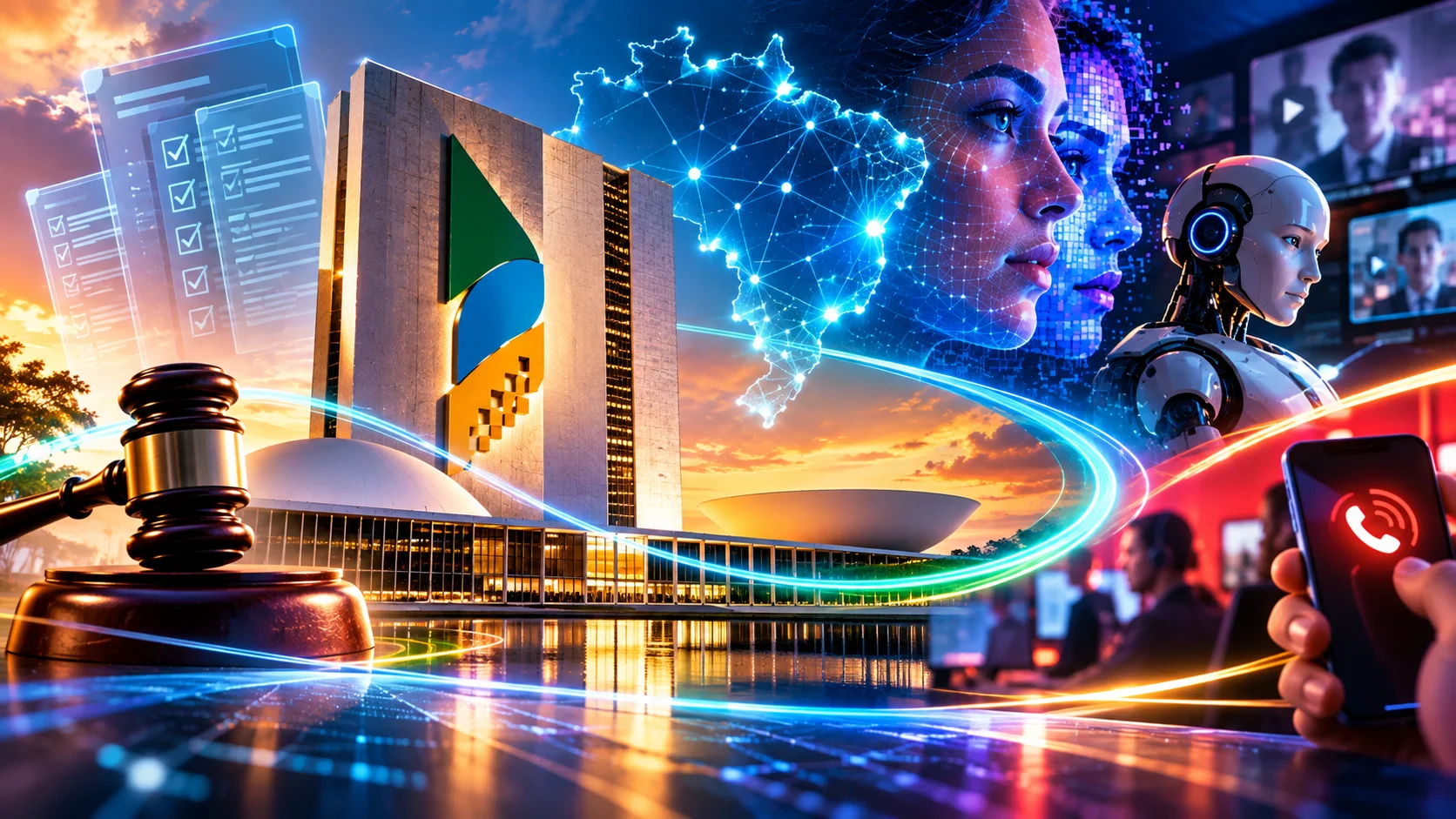 As notícias desta semana evidenciam como regulação, inteligência artificial, proteção de dados pessoais e responsabilidade tecnológica estão cada vez mais interligadas. No Brasil, a revisão das regras de dosimetria e a análise das contribuições sobre o Marco Civil da Internet demonstram o fortalecimento da atuação regulatória da ANPD e a ampliação das obrigações relacionadas à governança das plataformas digitais. Paralelamente, a crescente sofisticação dos deepfakes reforça os desafios de autenticação e prevenção de fraudes, enquanto as medidas contra o telemarketing abusivo destacam a importância do respeito aos direitos dos consumidores e da utilização responsável de dados pessoais. No cenário internacional, a investigação envolvendo um robô na Alemanha amplia o debate sobre os limites da automação e a atribuição de responsabilidades diante de comportamentos potencialmente prejudiciais. Em conjunto, esses acontecimentos demonstram que a evolução tecnológica deve ser acompanhada por mecanismos de transparência, segurança, fiscalização e governança capazes de proteger os indivíduos e promover uma utilização mais responsável das tecnologias.